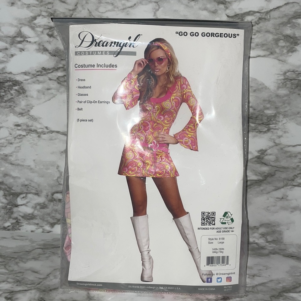 DreamGirls GoGo Gorgeous Costume